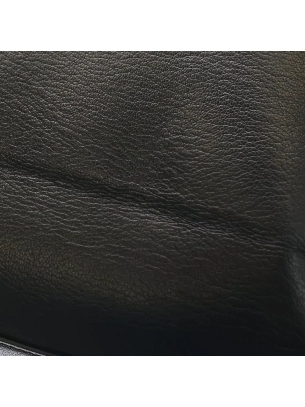 Balenciaga North South Leather Shopping Tote Medium Logo Print Black